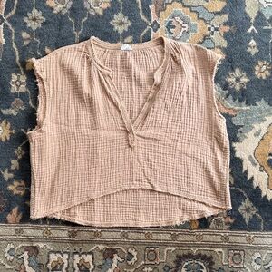 Aerie cropped top sz M